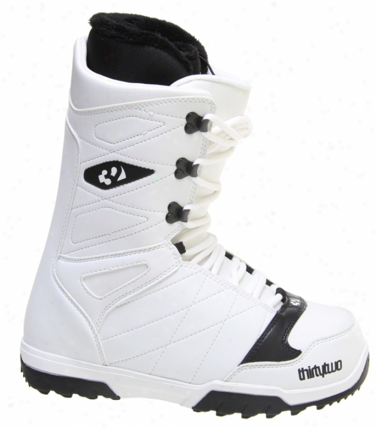 32 - Thirty Two Summit Snowboarf Boots White