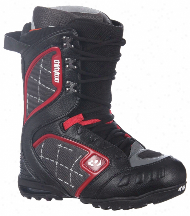 32 - Thirty Pair Tm-two Snowboard oBots Blackc/harcoal/red