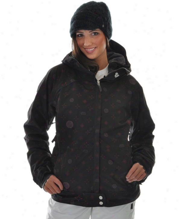 686 Smarty Muse Snowboard Jacket Black Pring