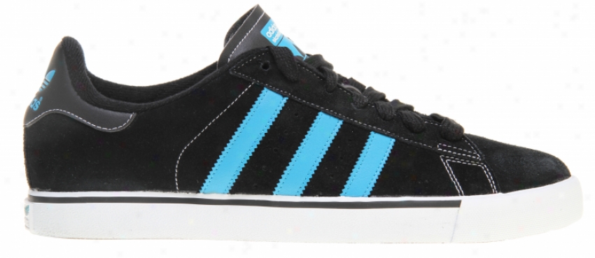 Adidas Campus Vuoc Skate Shoes Black/turquoise/white