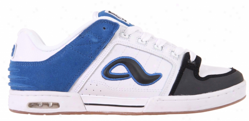 Adio Kenny Gt Skate Shoes Black/white/blue