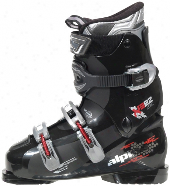 Alpina X3 Ski Boots Black