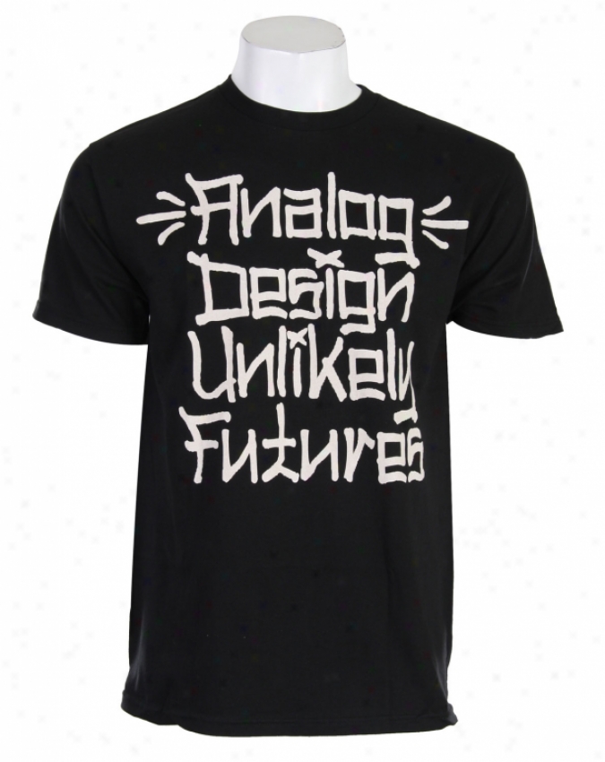 Analog Ag Echo Park T-shirt True Black