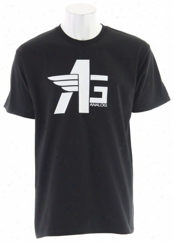 Analog Ag Winger T-shirt Black