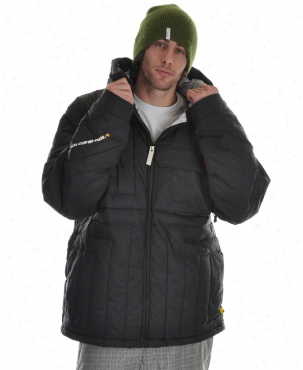 Analog Airlock Down Snowboard Jacket True Black
