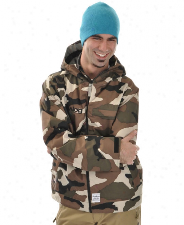 Analog Ak Garage Snowboard Jacket Camo