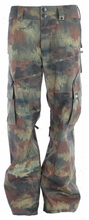 Analog Asset Snowboard Pants Rain Camo