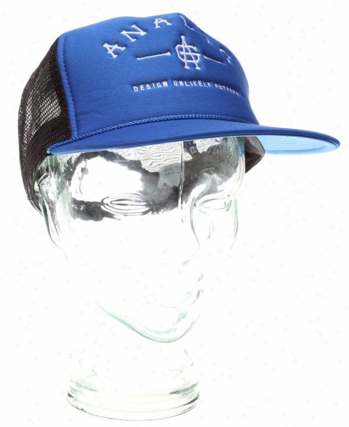 Analog Conference Trucker Cap Royal