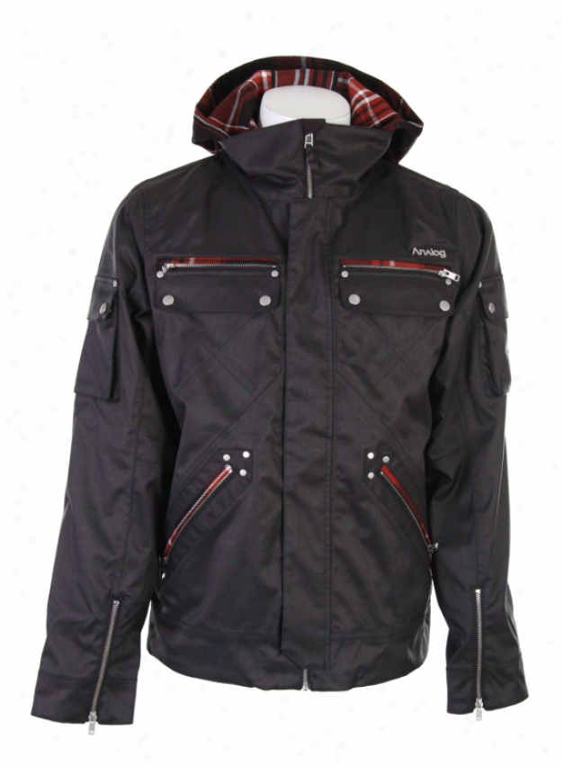 Analog Glasgow Snowboard Jacket True Black