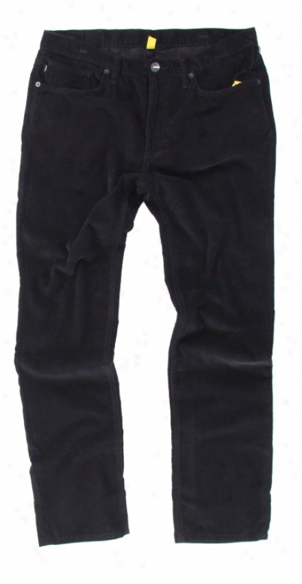 Analog Graves Cord Pants True Black