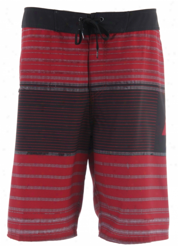 Analog Locked Down Boardshorts Ketchup