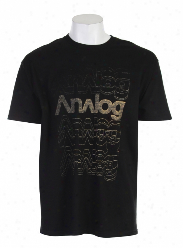 Analog Rotor T-shirt Black