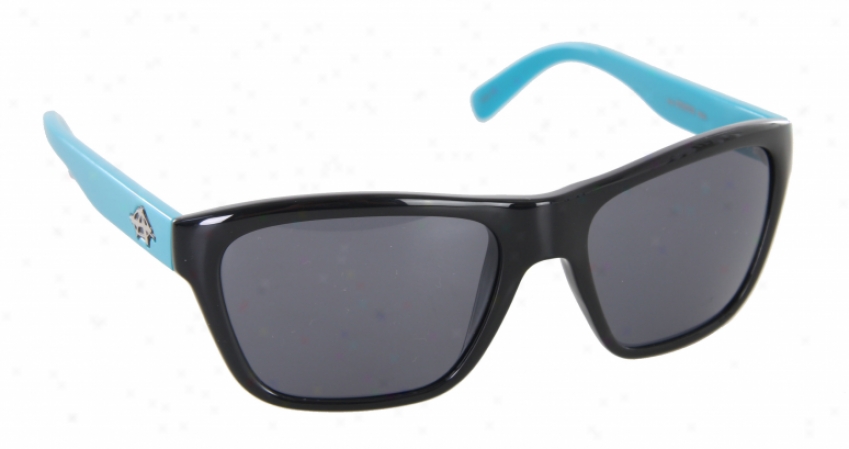 Anarcby Status Sunglasses Teal/smoke Lens