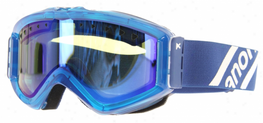 Anon Figment Painted Snowboard Goggles Mascot/blue Lagoon