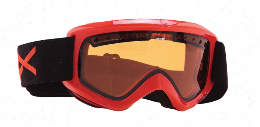 Anon Helix Snowboard Goggles Orange