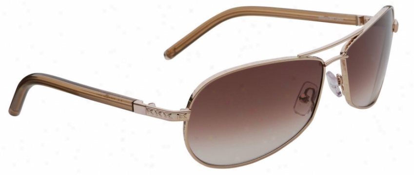 Anon Informant Sunglasses Gold Brown Fade Lens