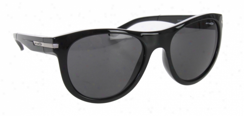 Arnette Blowout Sunglasses Gloss Black/grey Lens