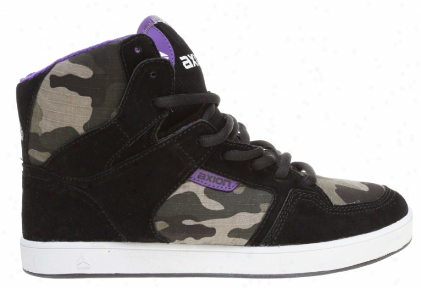 Axion Apollo Skate Shoes Purple/camo