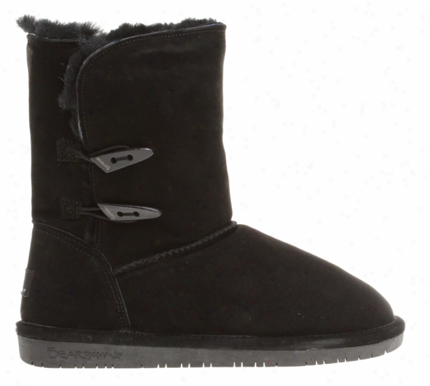 Bearpaw Abigail 8 Inch Casual Boots Black