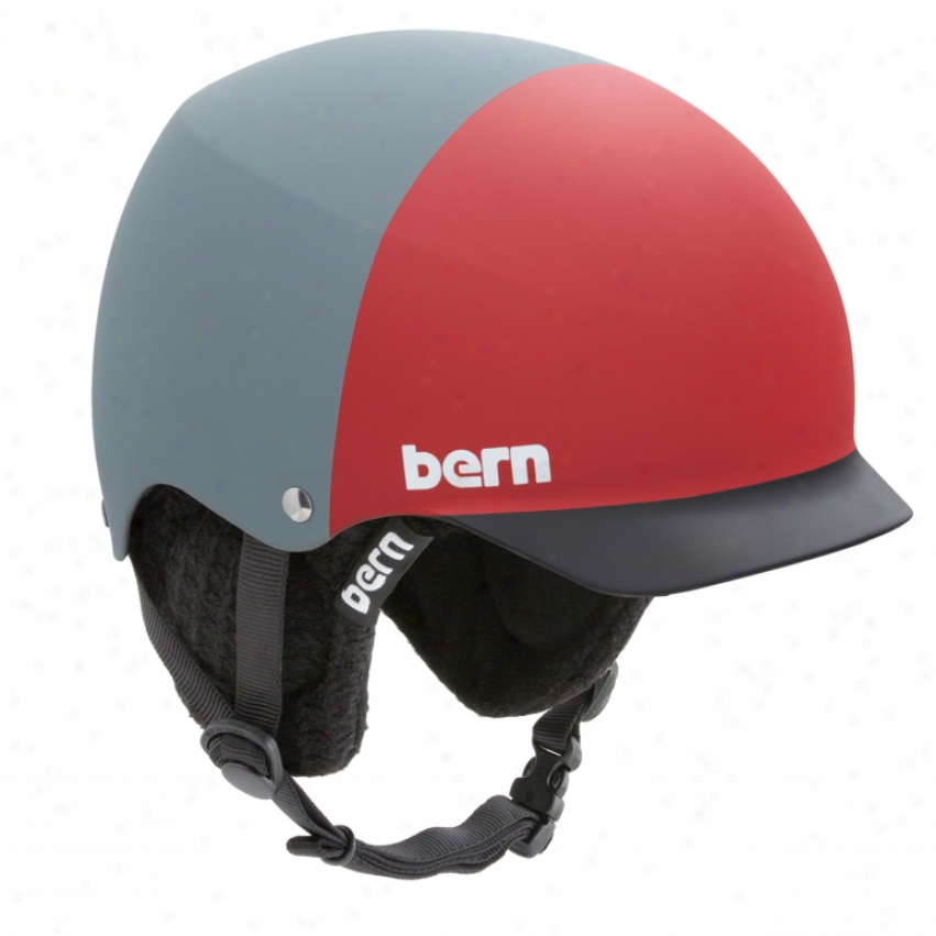 Bern Baker Eps Snowboard Helmet Black Seth Wescott