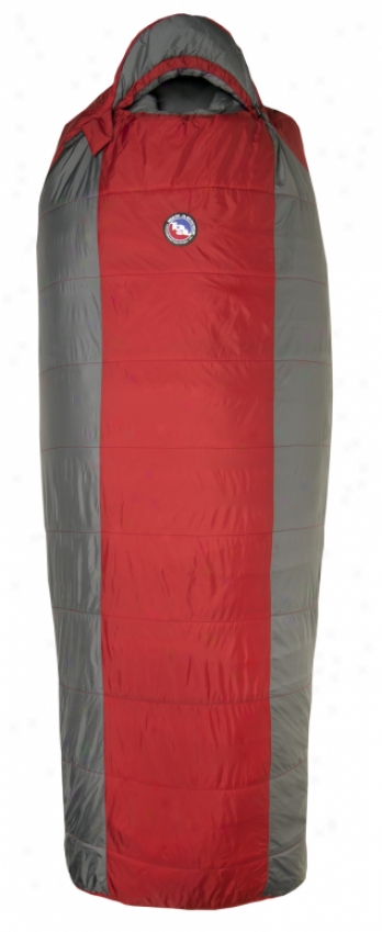 Big Agnes Fish Hawk 30 Regular Left Sleeping Bag Gray/black