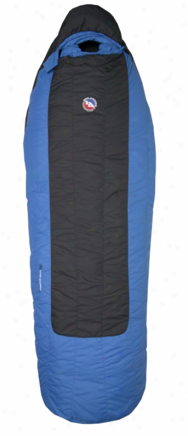 Big Agnes Lost Ranger 15 Regular Right Sleeping Bag Black/blue