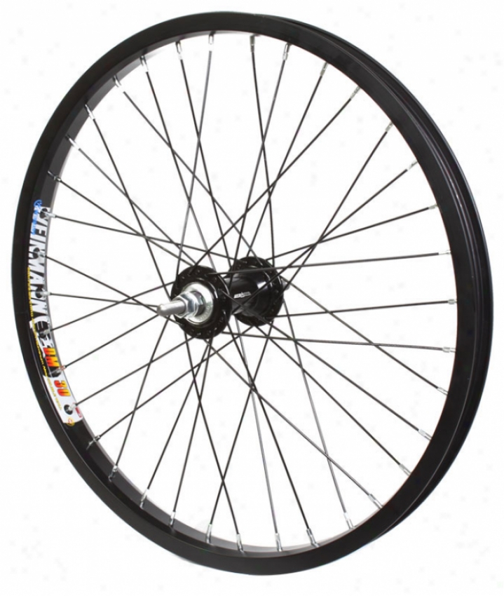 Black Ops Bmx Front Wheel Black 3/8in