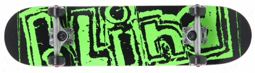 Blind Ransom Ss Skateboard Complete Black/neon Green