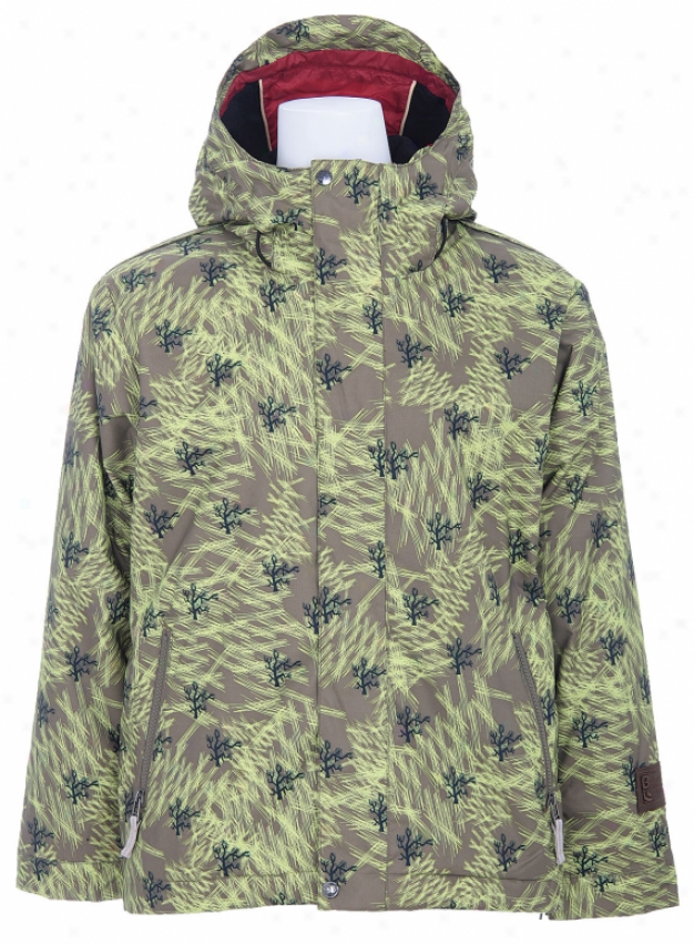 Bonfire All Star Snowboard Jacket Moss