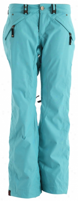 Bonfire Azhland Snowboard Pants Aquamarine