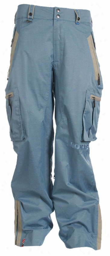 Bonfire Balance Snowboard Pants Island Blue