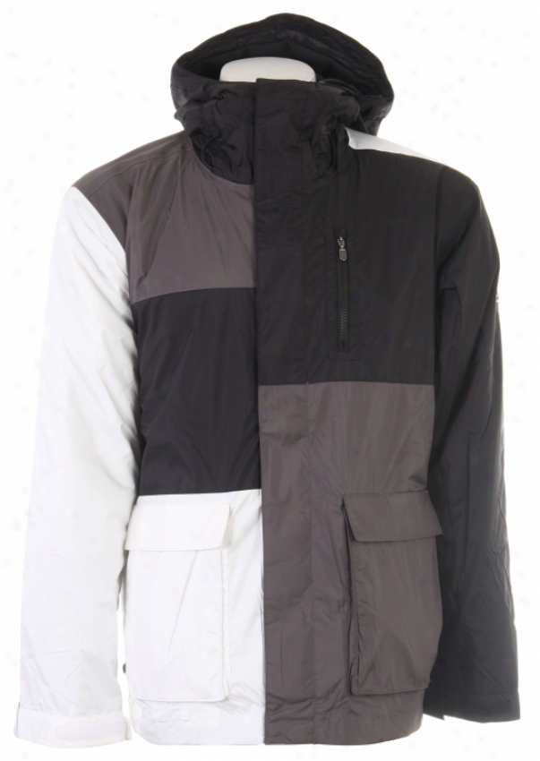 Bonfire Basalt Snowboard Jacket Black/iron/silk