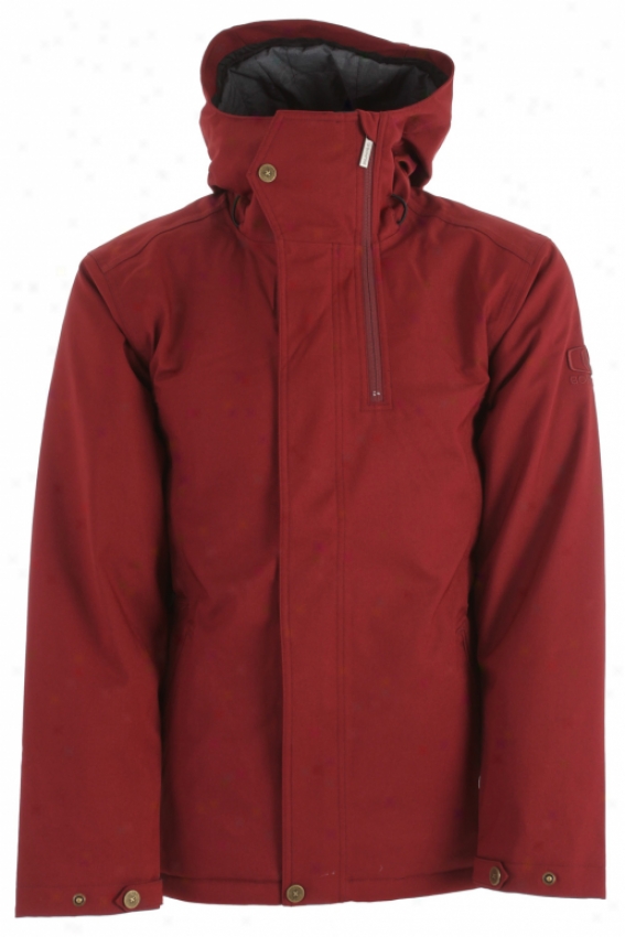 Bonfire Brighton Snowboard Jacket Mahogany