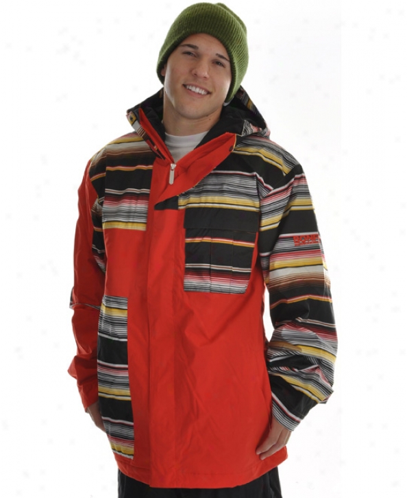 Bonfire Chroma Snowboard Jacket Pepper Poncho