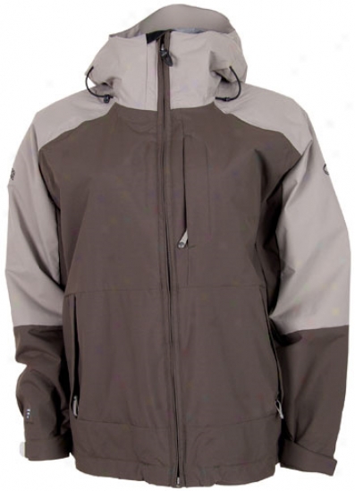 Bknfire Fusiob Chroma Snowboard Jacket Leather
