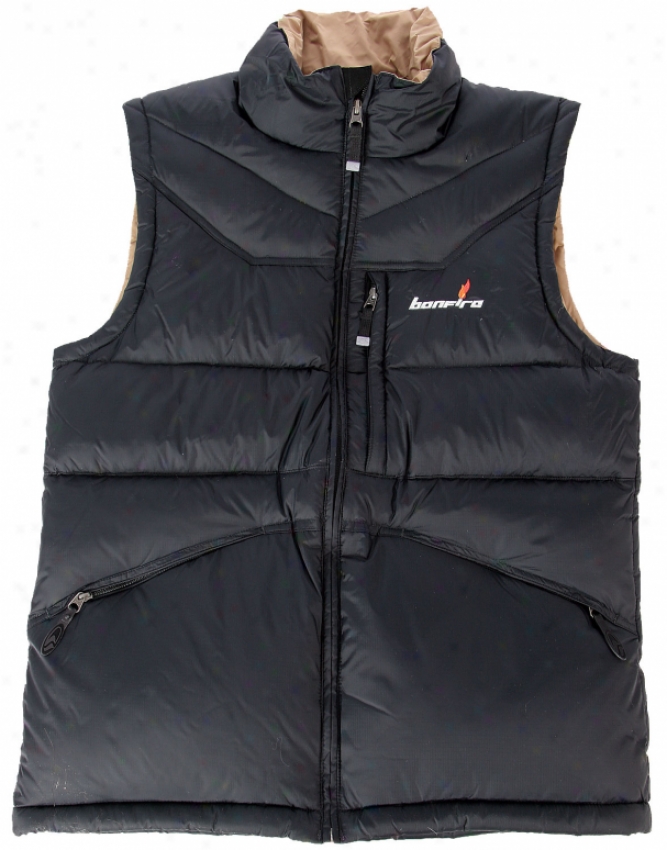 Bonfire Fusion Downward Vest B1ack