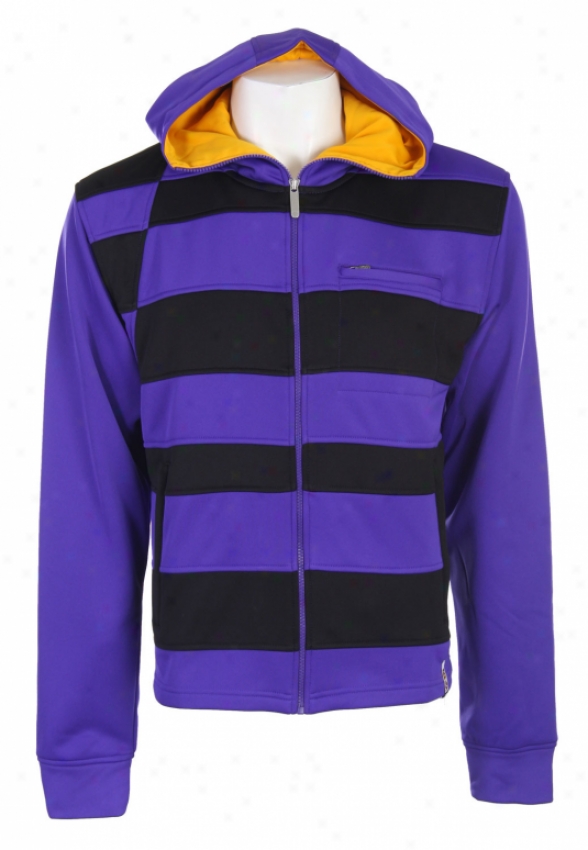 Bonfire Ninja Full Zip Hoodie Royal