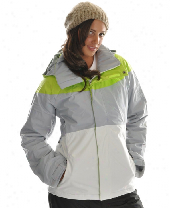 Bonfire Rsdiant Snowboard Jacket Citron/silver