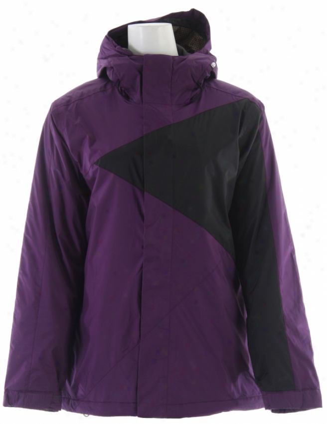 Bonfire Riley Snowboard Jacket Garnet/black