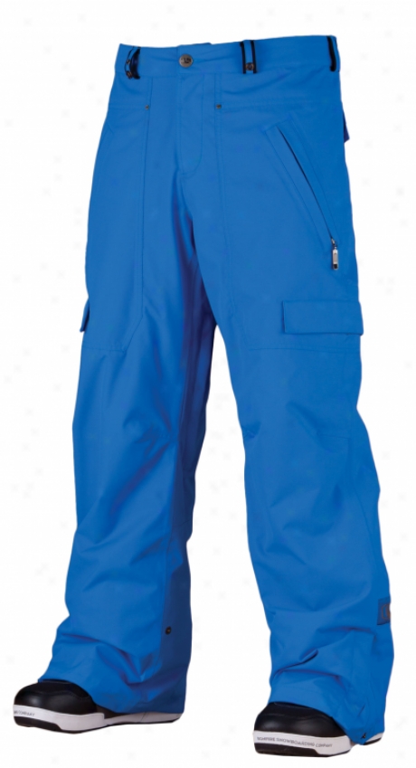 Bonfire Ghostly Snowboard Pants Bluebird