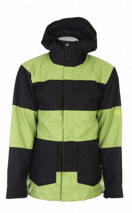 Bonfire Titan Snowboard Jacket Citron