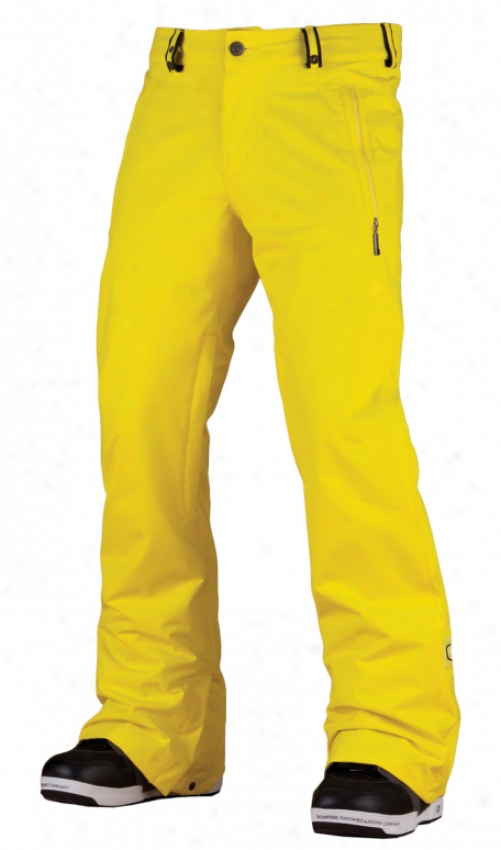 Bonfire Volt Snowboard Pants Lemon