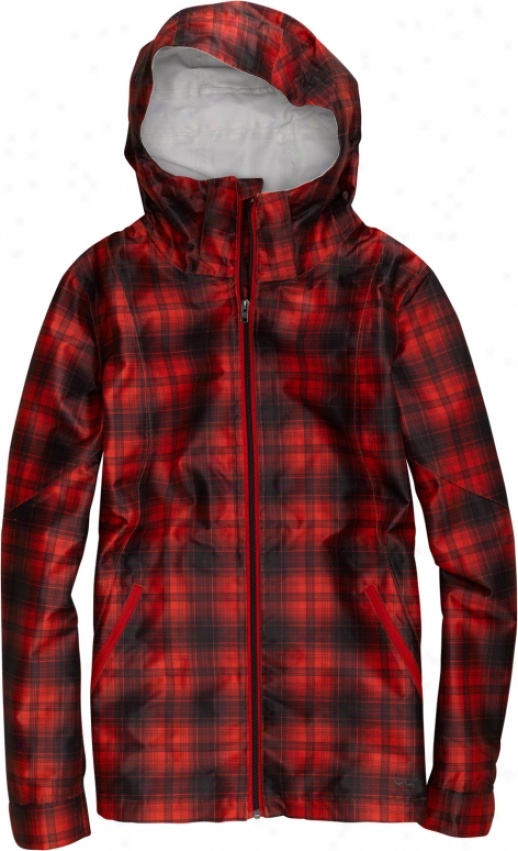 Burton 2.5l Gleam Jacket Risque Burn Out Plaid