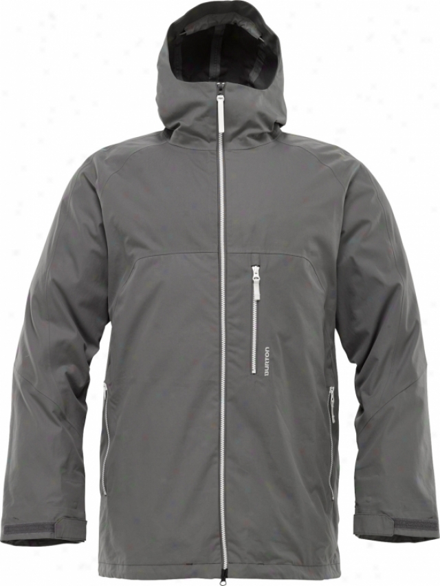 Burton 3l Porter Snowboard Jacket Blotto Grey