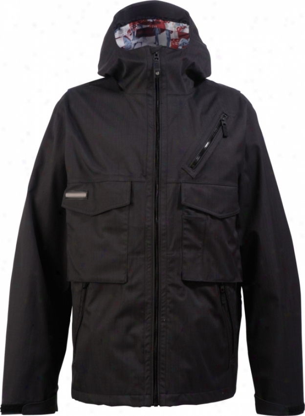 Burton 3l Turret Snowboard Jacket True Black
