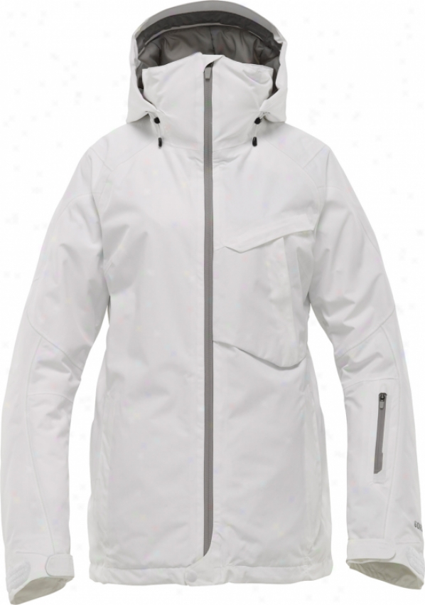 Burton Ak 2l Embark Snowboard Jacket Bright White