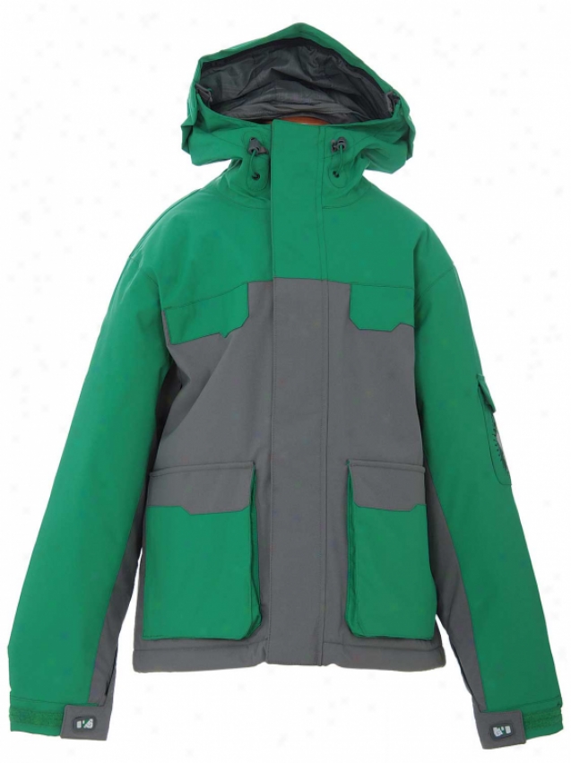 Burton Apollo Snowboard Jacket La Grey