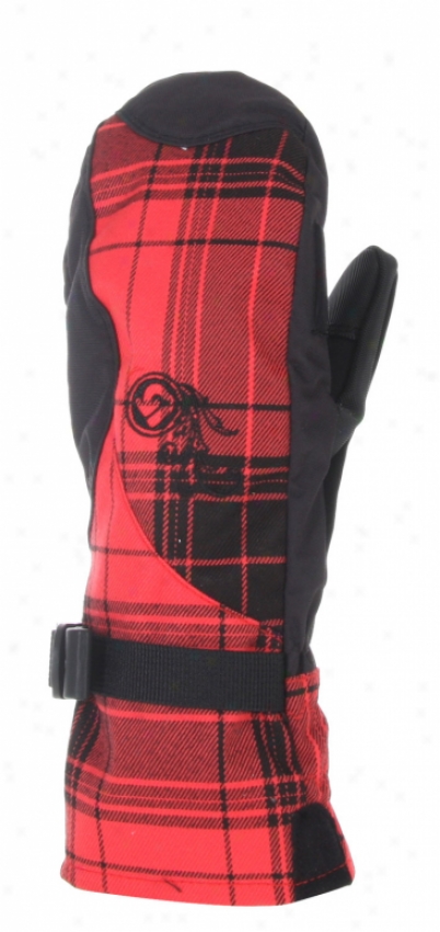 Buryon Approach Under Snowboard Mitts Hibiscus Cherish