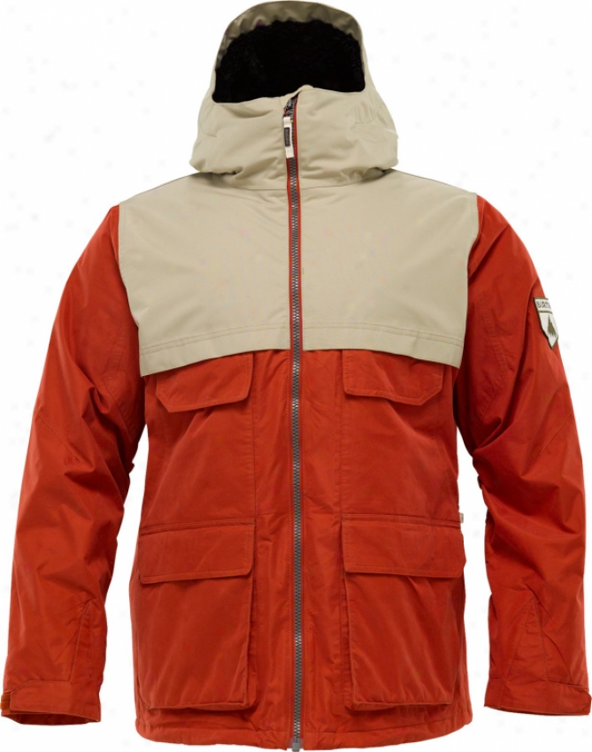 Burton Arctic Snowboard Jacket Bitterq/grayeen