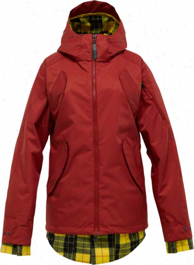 Burton B By Burton Aster Snowboard Jacket Red Dawn